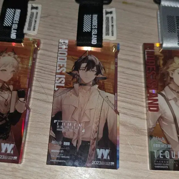 [BUNJANG] Arknights 2022 2023 Concert Pass Bundle Lumen Irene Tequila / 명일방주 2022 2023 음악회 통행증 루멘 아이린 테킬라 일괄