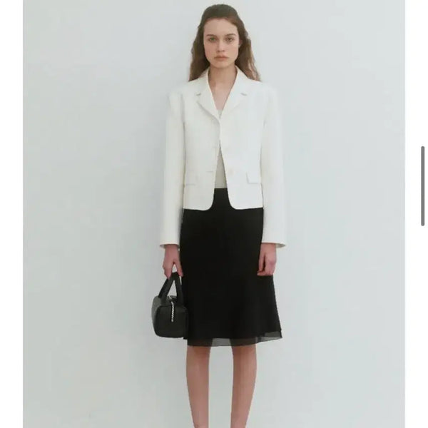 [BUNJANG] LO61 Faye Cotton Jacket White / (최종가) lo61 엘오61 Faye Cotton Jacket 화이트