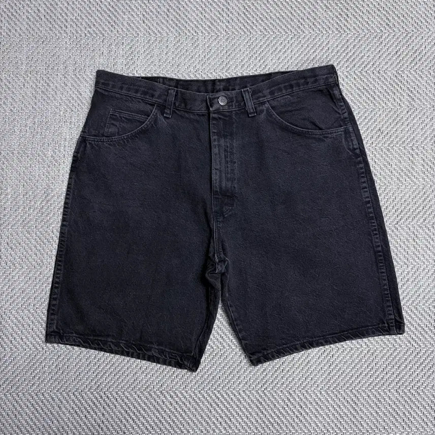 [BUNJANG] Wrangler Black Denim Shorts / (36)랭글러 블랙데님 반바지