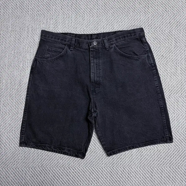 [BUNJANG] Wrangler Black Denim Shorts / (36)랭글러 블랙데님 반바지
