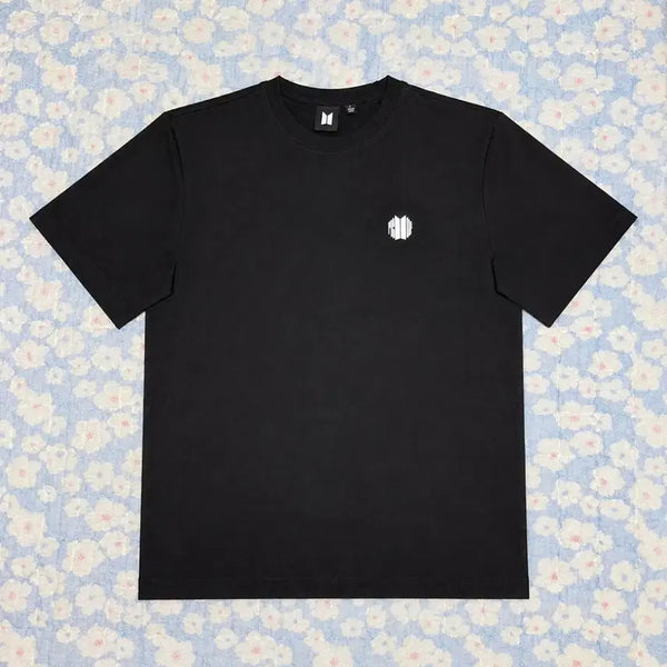 [BUNJANG] BTS RUN BULLETPROOF Back Printing Short Sleeve T-Shirt Black L / BTS 방탄소년단 RUN BULLETPROOF 백프린팅 반팔티 블랙 L