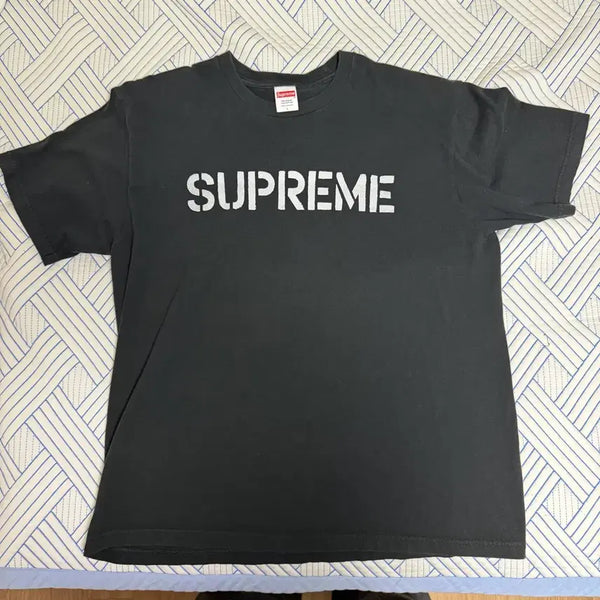 [BUNJANG] Supreme SS26 Hard T-Shirt Black L / 26ss 슈프림 하드 티셔츠 블랙 L