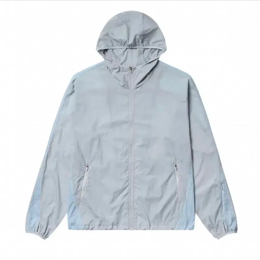 [BUNJANG] Sansan Gear x Samsung Lions Collaboration Light Jacket (Windbreaker) - Grey / 산산기어 x 삼성 라이온즈 라이트 자켓 그레이(바람막이)