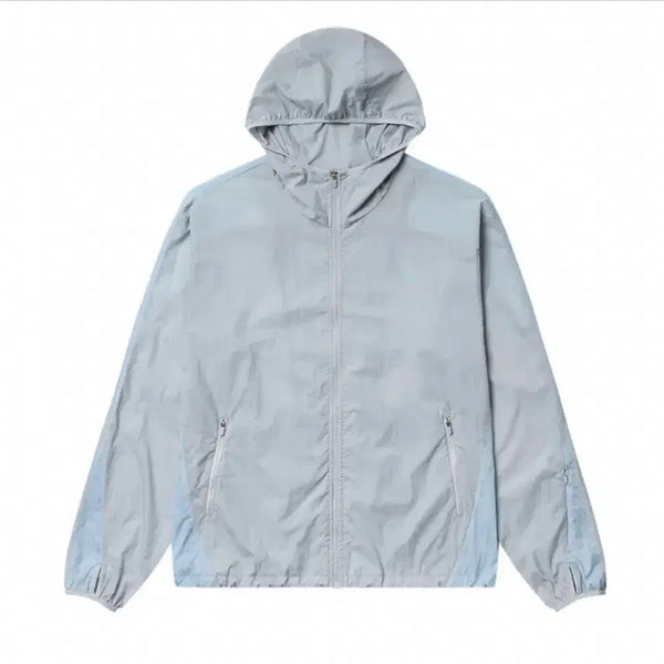 [BUNJANG] Sansan Gear x Samsung Lions Collaboration Light Jacket (Windbreaker) - Grey / 산산기어 x 삼성 라이온즈 라이트 자켓 그레이(바람막이)
