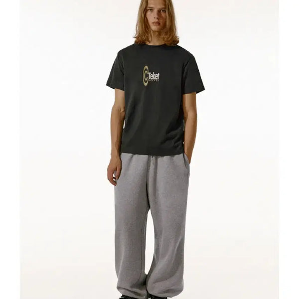 [BUNJANG] TICKET Symbol Tee Black T-Shirt / 테켓 Symbol Tee Black 반팔티