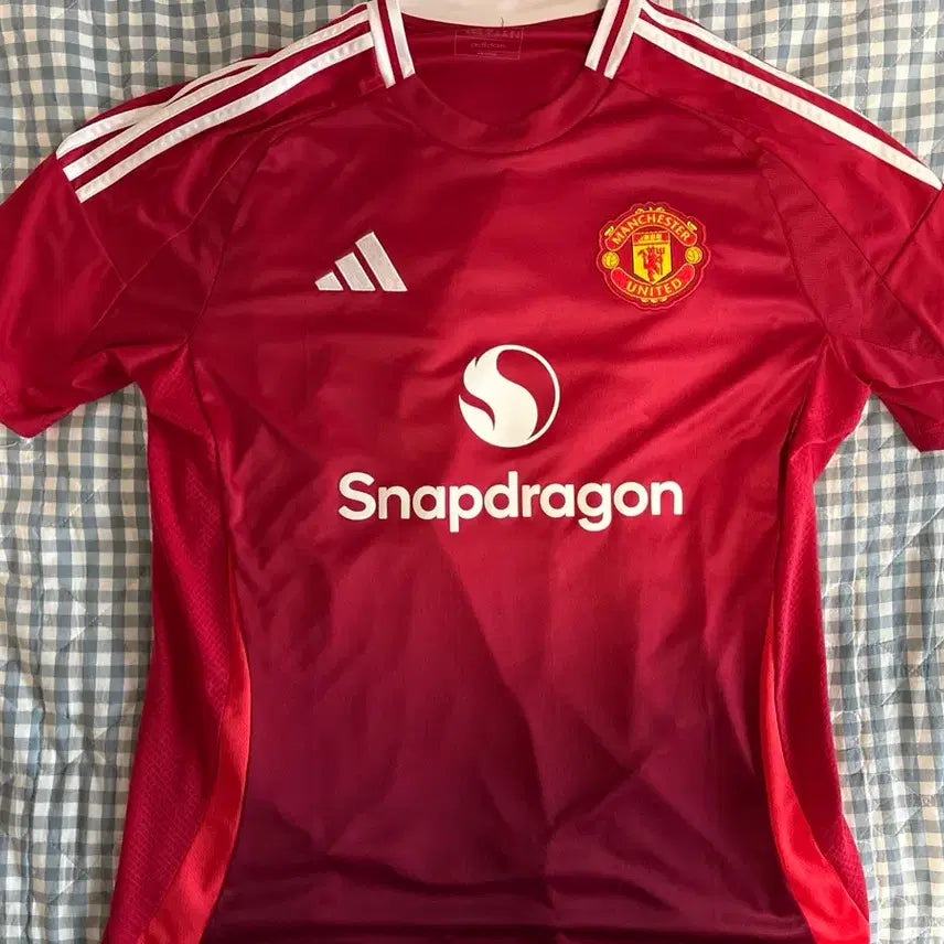 [BUNJANG] Manchester United 24/25 Home Jersey (2XL) / 맨유 노마킹 24/25 홈 유니폼 2XL