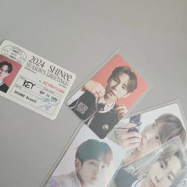 [BUNJANG] SHINee 2024 Season's Greetings Key Photocard / 샤이니 2024 시즌그리팅 포토카드 키