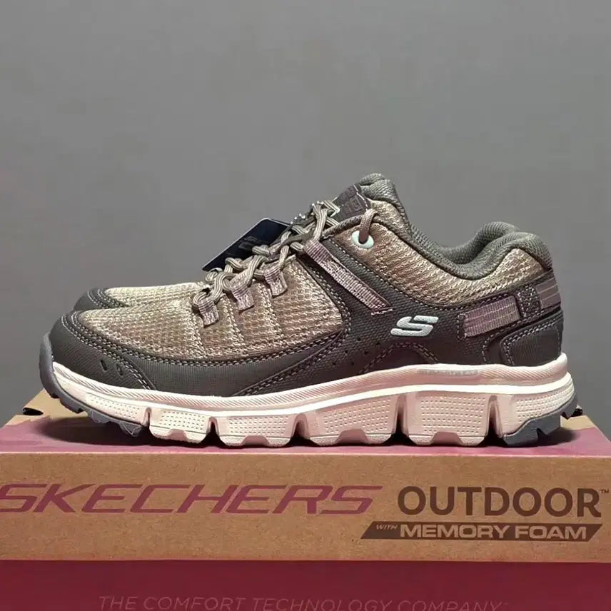 [BUNJANG] Skechers Memory Foam Lightweight Sneakers Brown Multi 240 / 스케쳐스 메모리폼 운동화 240 [새상품