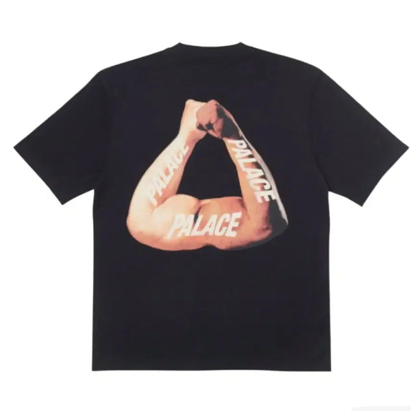 [BUNJANG] Palace Tri-Tongue T-Shirt Black / [L] 팔라스 트라이통크 티셔츠 블랙