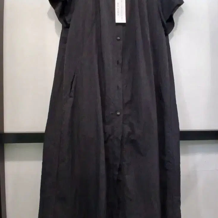 [BUNJANG] MAX STUDIO Black Shirt Dress / 새상품) MAX STUDIO 맥스 스튜디오블랙 셔츠 원피스 90-165