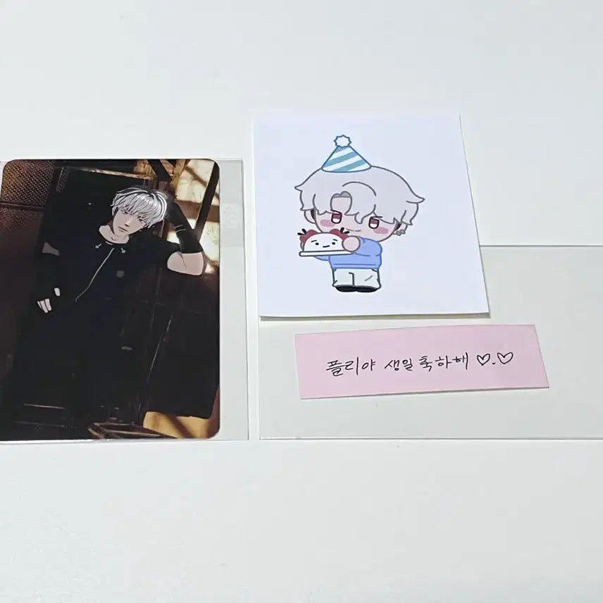 [BUNJANG] PLAVE Eunho Lucky Draw Sticker Fortune Cookie Message Flea Birthday Bundle Set / 플레이브 십카페 은호 럭드 스티커 포춘쿠키 메시지 플리 생일 일괄