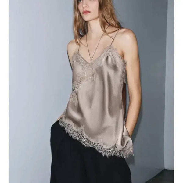 [BUNJANG] Zara Lace Lingerie Top / Zara 레이스 란제리 탑 나시