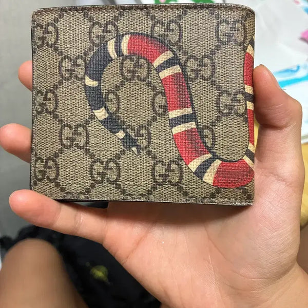 [BUNJANG] Gucci Kingsnake Bi-Fold Wallet / 구찌 킹스네이크 반지갑