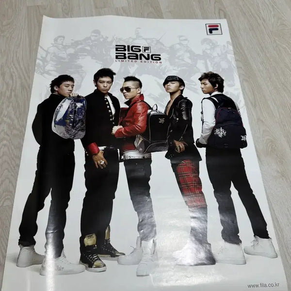 [BUNJANG] BIGBANG FILA Poster / 빅뱅 휠라 포스터 판매합니다