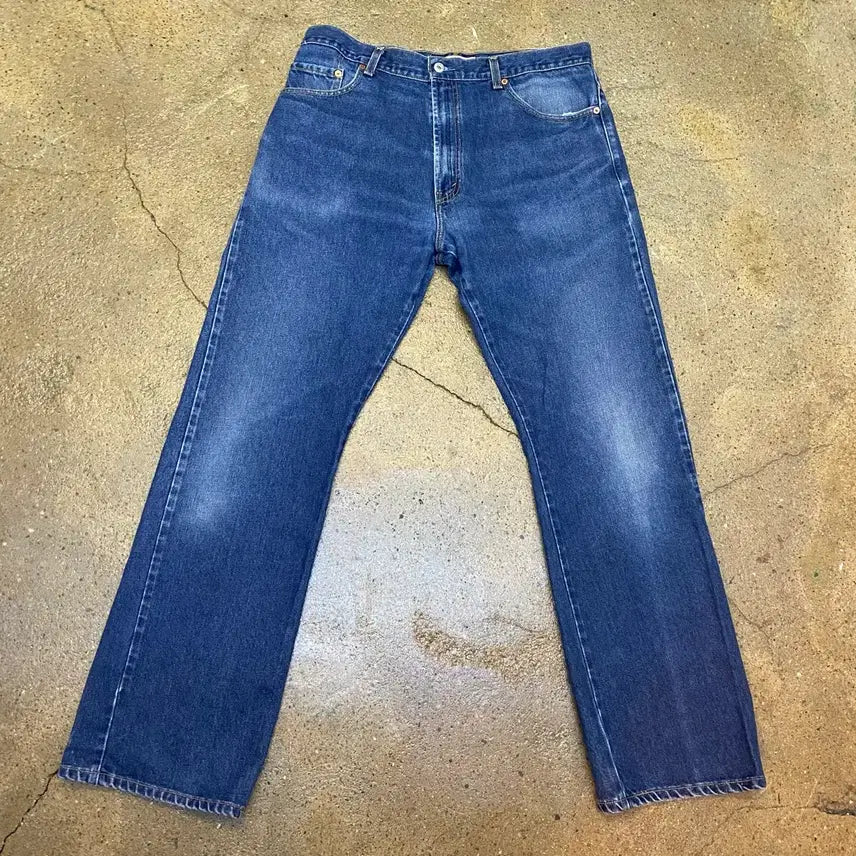 [BUNJANG] 00s Vintage Levi's 517 Bootcut Denim Pants / 00s 미국 빈티지 리바이스 517 부츠컷 데님팬츠 청바지