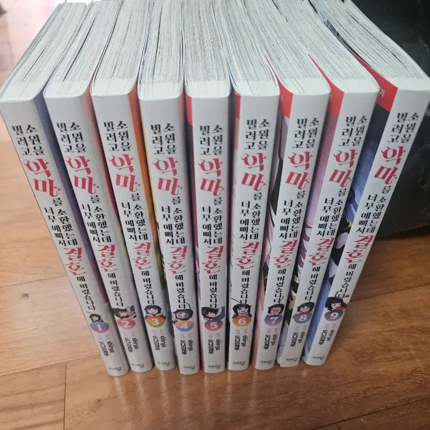 [BUNJANG] I Summoned a Demon to Make a Wish, But She Was So Beautiful I Married Her Vol. 1-9 / 소원을 빌려고 악마를 소환했는데 너무 예뻐서 결혼해버렸습니다 1~9권