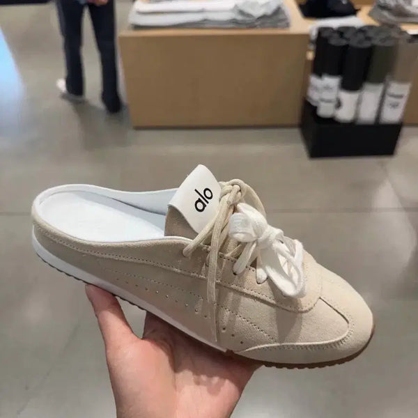 [BUNJANG] Alo Sunset Mules Beige 240 / 알로 선셋 스니커즈 뮬 베이지 240