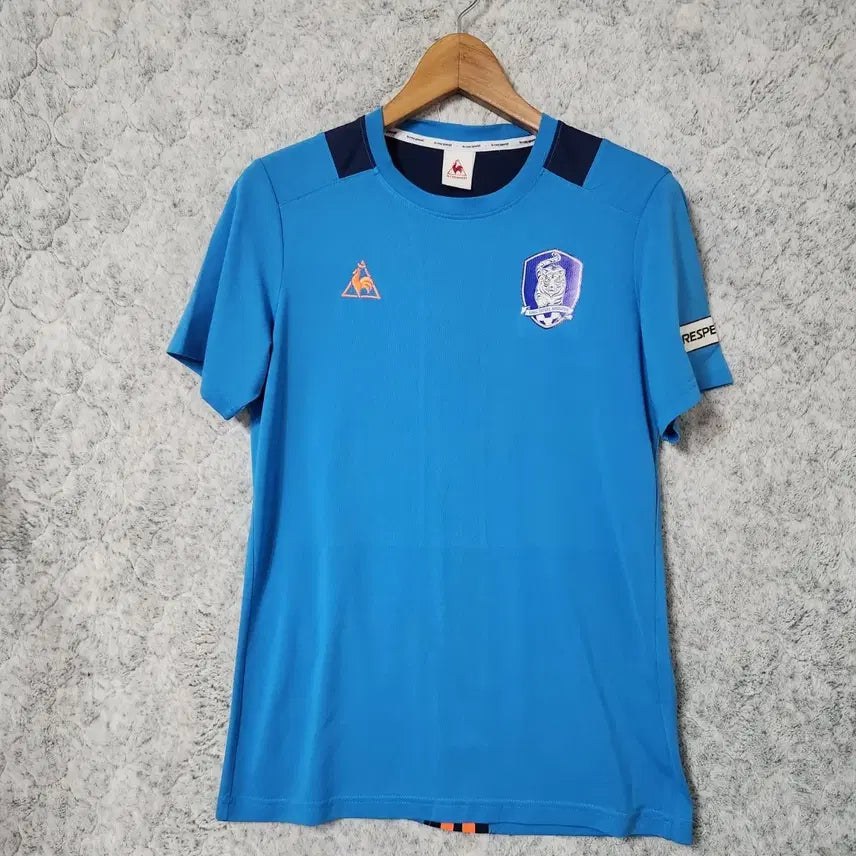 [BUNJANG] Le Coq Sportif KFA National Football Short-Sleeve T-Shirt / 191C [95] 르꼬끄 KFA 축구 국대 반팔 티셔츠