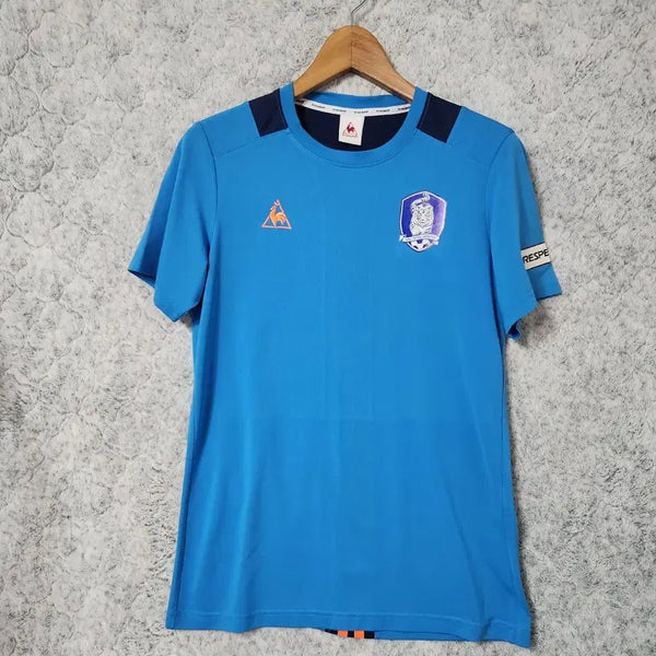 [BUNJANG] Le Coq Sportif KFA National Football Short-Sleeve T-Shirt / 191C [95] 르꼬끄 KFA 축구 국대 반팔 티셔츠