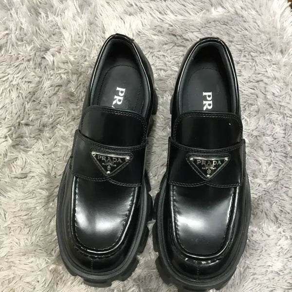 [BUNJANG] Prada Monolith Brushed Loafers / 프라다 모놀리스 브러시드 로퍼