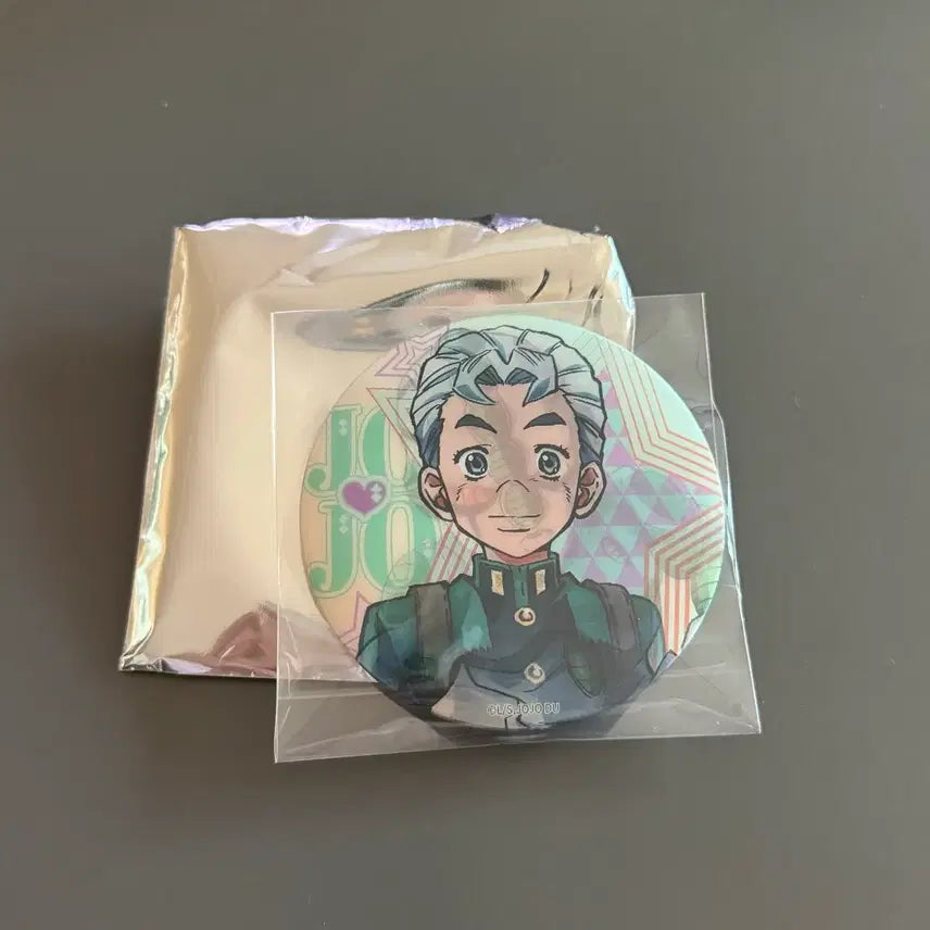 [BUNJANG] JoJo's Bizarre Adventure Koichi Hirose Lenticular Can Badge / 죠죠 렌티큘러 캔뱃지 히로세 코이치