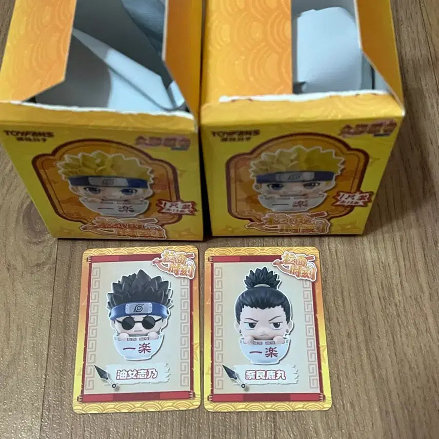 [BUNJANG] Naruto Ichiraku Ramen Shikamaru & Shino Figure (Bundle Set) / 나루토 일락라멘 피규어 시카마루+시노