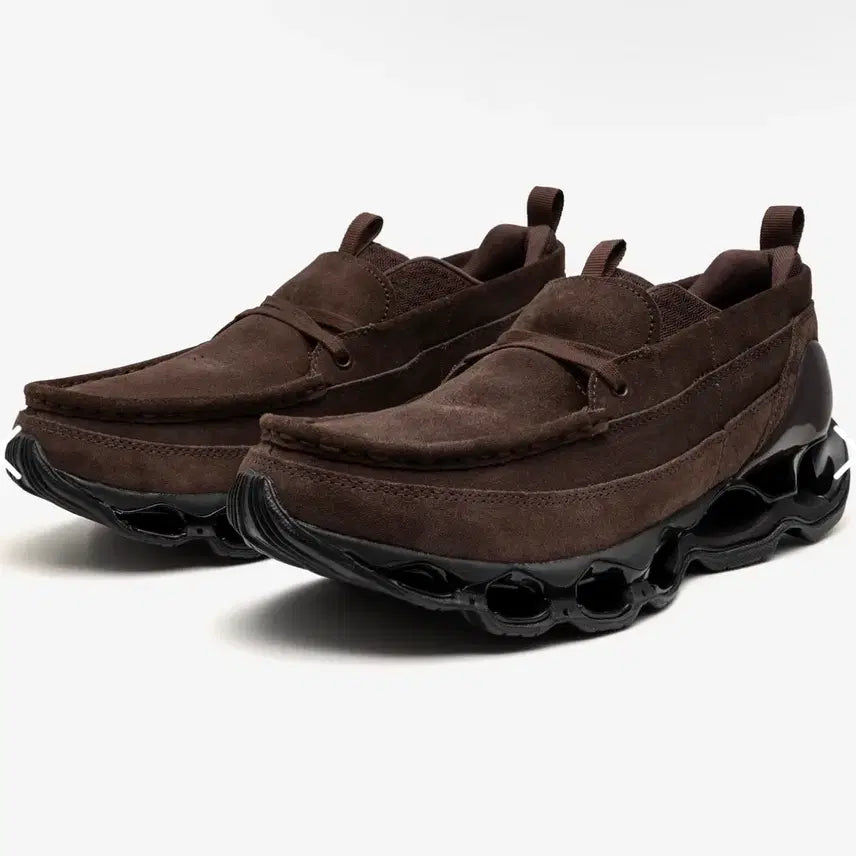 [BUNJANG] Mizuno Wave Prophecy MOC Suede Chicory Coffee Mole Black / 285 미즈노 웨이브 프로페시 MOC 스웨이드 치커리 커피 몰레 블랙