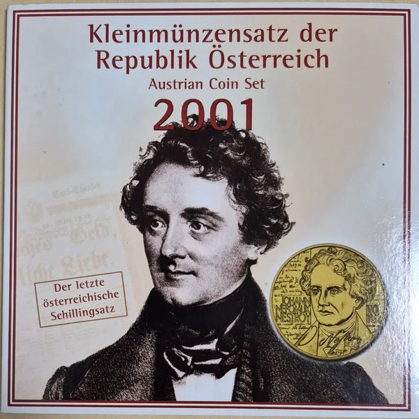 [BUNJANG] 2001 Austria 'Last Schilling' Commemorative Coin Set / 2001년 오스트리아 마지막 실링 기념 주화 세트