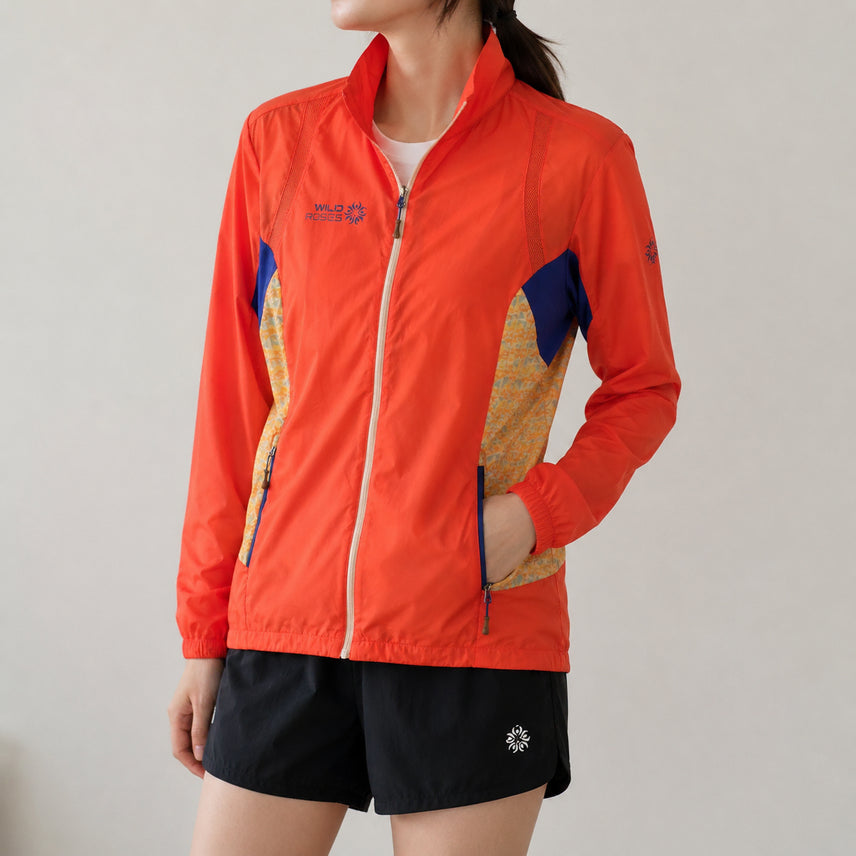 [BUNJANG] Wild Rose Lightweight Windbreaker Jacket / [100]와일드로즈 초경량 바람막이