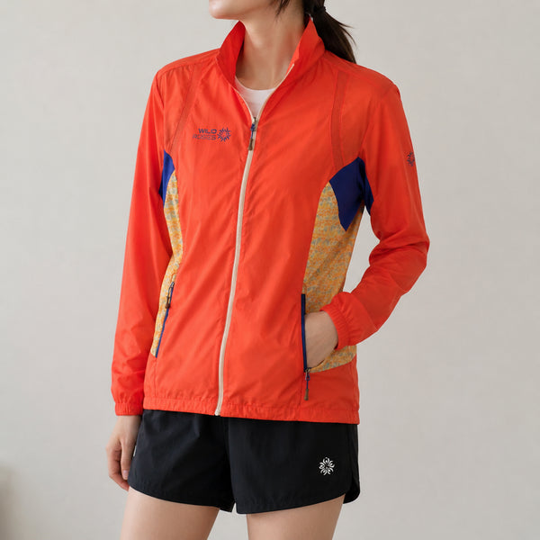 [BUNJANG] Wild Rose Lightweight Windbreaker Jacket / [100]와일드로즈 초경량 바람막이
