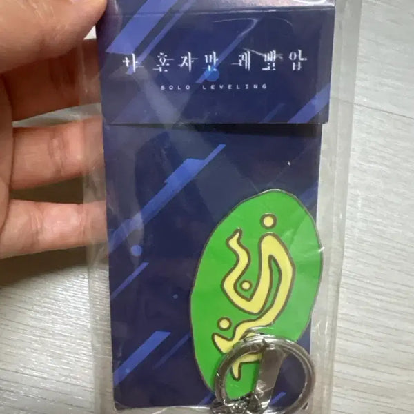 [BUNJANG] Solo Leveling Metal Keyring / 나혼자만레벨업 키링 만화 가방 파우치 악세사리 키홀더 메탈 에어팟키링 3