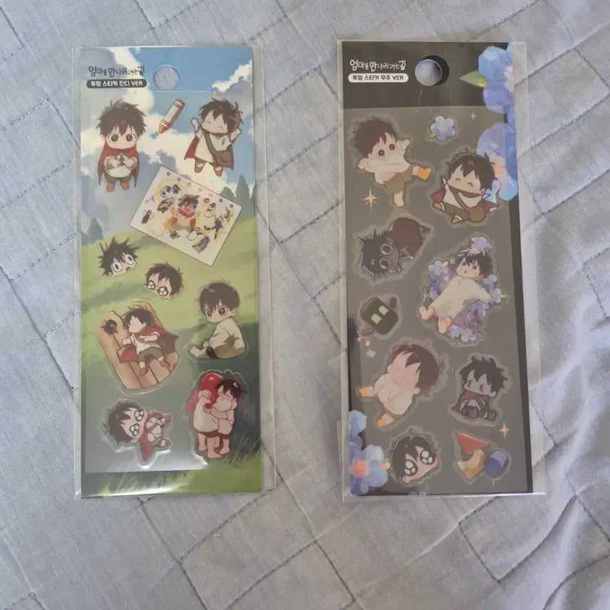 [BUNJANG] Mom's Journey Sticker Set (2 Types, Sealed) / 엄마를 만나러 가는길 스티커 미개봉 2종 판매