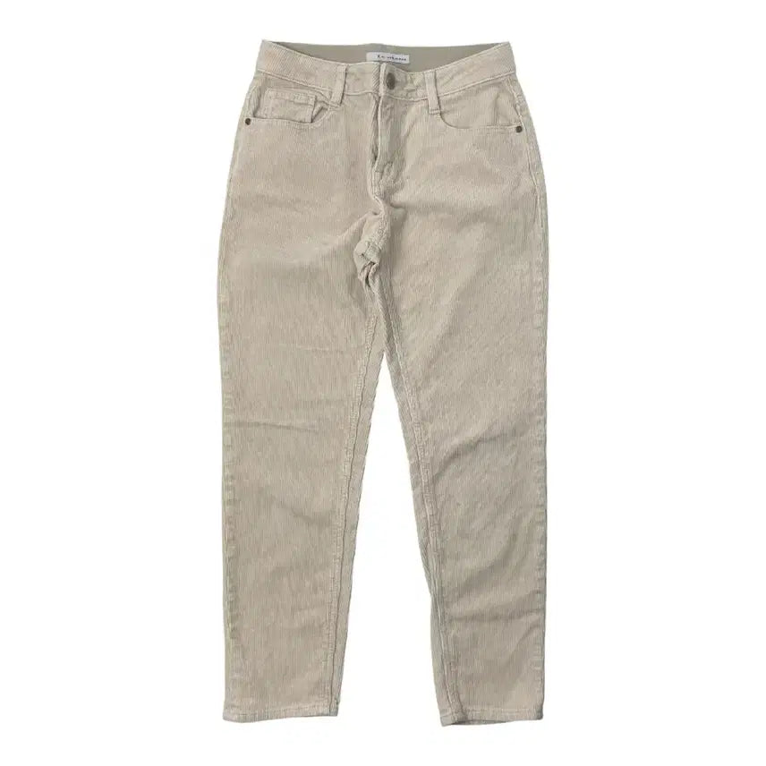 [BUNJANG] Kai-aakmann Corduroy Women's Pants Ivory / 카이아크만 코듀로이 골덴 여성 바지 팬츠 아이보리