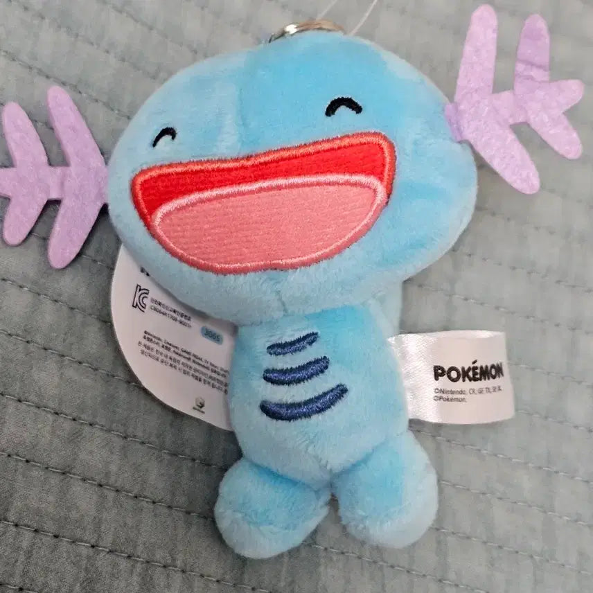 [BUNJANG] Pokemon Wooper Plush Keychain / 포켓몬스터 우파 인형 키링