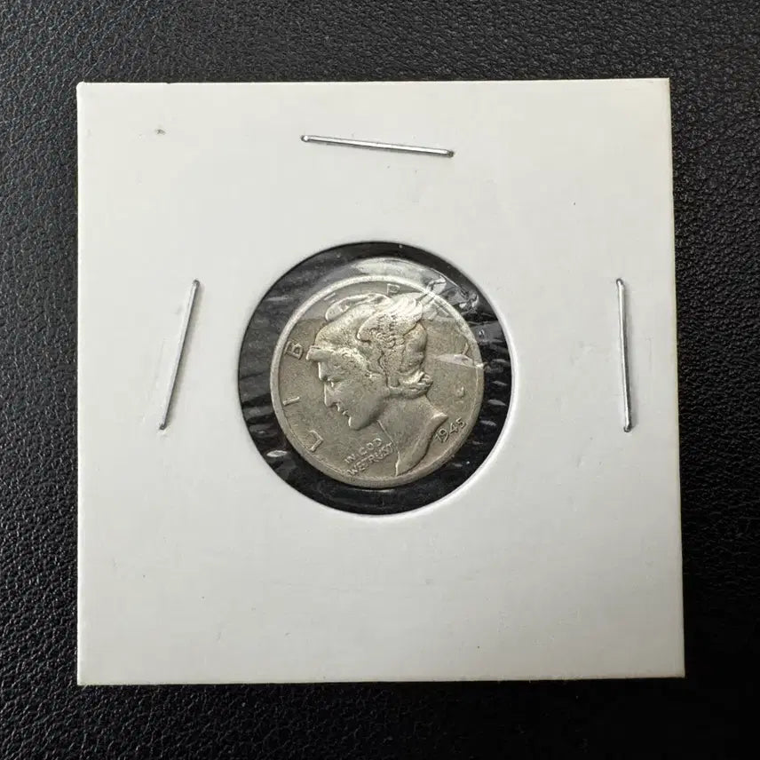 [BUNJANG] 1945 US Mercury Dime 90% Silver Coin / 1945년 미국 머큐리 다임 90% 은화