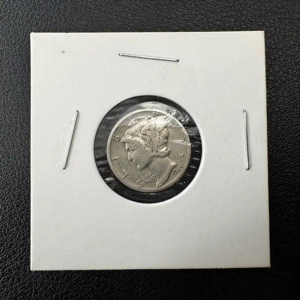 [BUNJANG] 1945 US Mercury Dime 90% Silver Coin / 1945년 미국 머큐리 다임 90% 은화