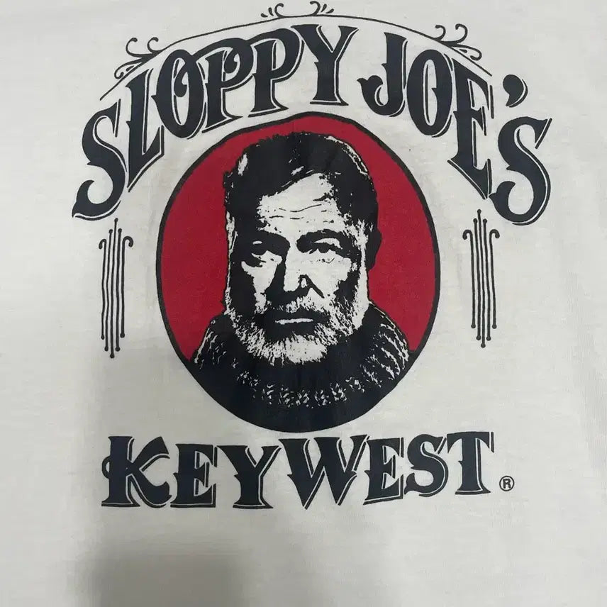 [BUNJANG] CAL CRU Sloppy Joe Key West 90s Vintage T-Shirt / 90s CAL CRU 슬로피조 키웨스트 반팔 티셔츠