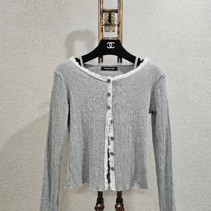 [BUNJANG] Cardigan and Camisole Set / 가디건나시 세트