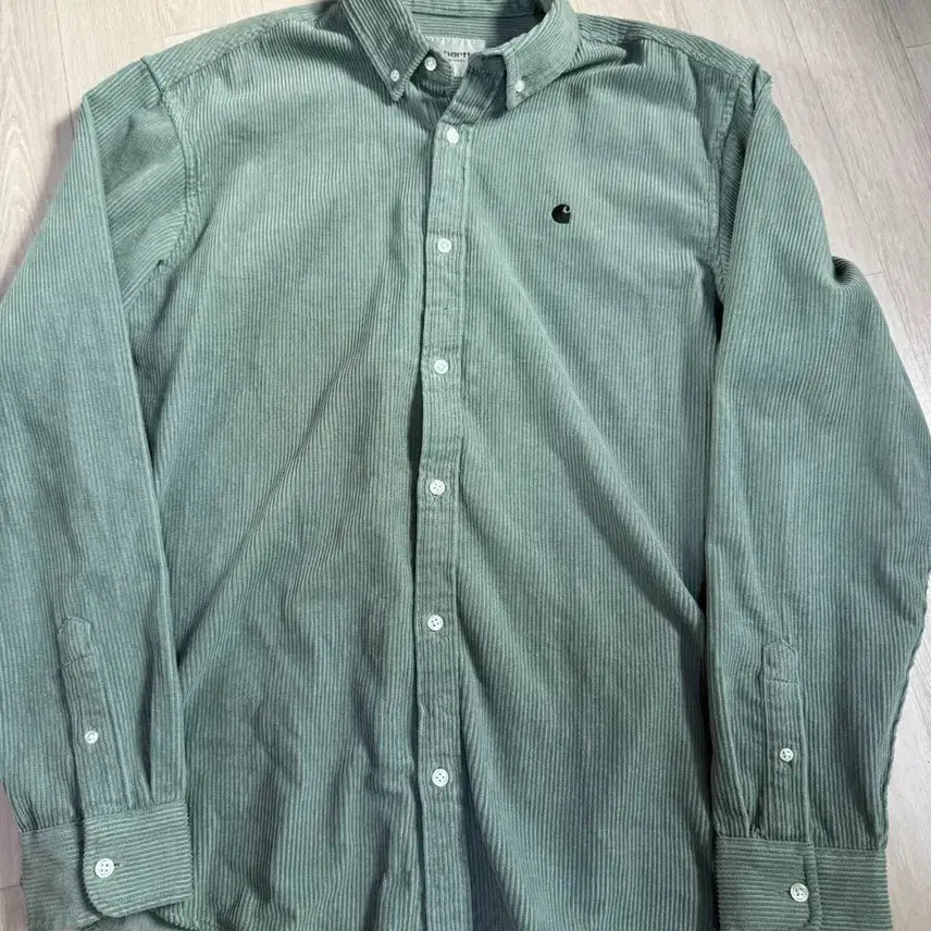[BUNJANG] Carhartt Corduroy Shirt Mint / 칼하트 코듀로이 셔츠