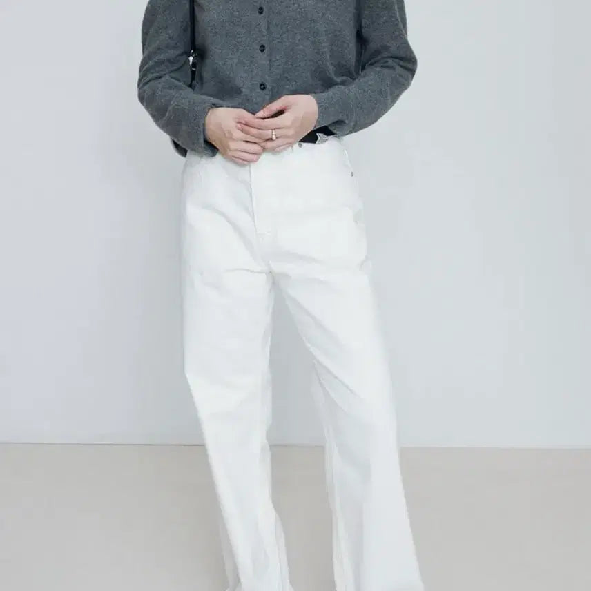 [BUNJANG] Urbanic30 Judy Denim White M / [M] 얼바닉30 주디 데님 화이트