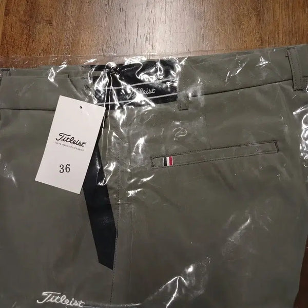 [BUNJANG] Titleist Summer Golf Pants Khaki 36 / 타이틀리스트 여름 골프 바지 카키 36