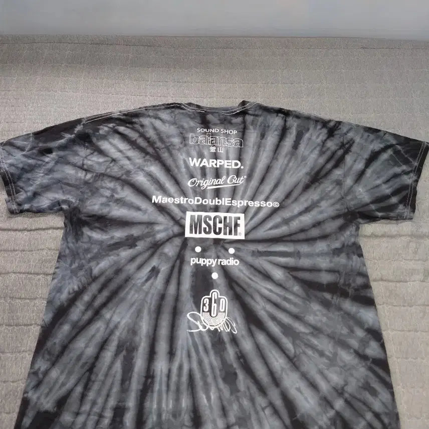 [BUNJANG] Balansa Limited Edition Tie-Dye T-Shirt 2XL / 발란사 한정판 타이다이 반팔티 2XL