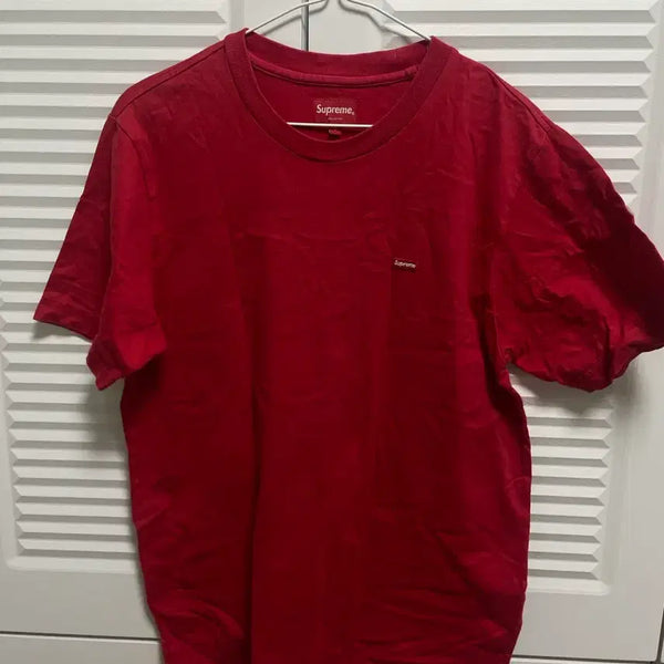 [BUNJANG] Supreme Logo Short Sleeve T-Shirt / 슈프림 로고 반팔티