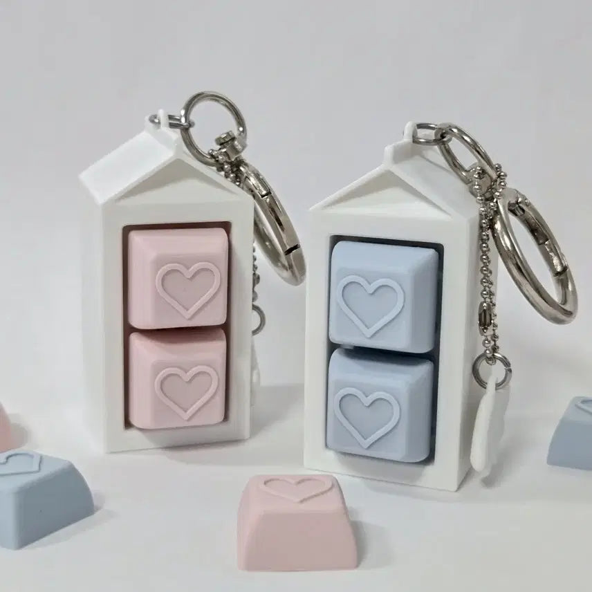 [BUNJANG] Milk 2-Key Clicker (Color Version) / 우유 2구 클리커 (컬러ver)