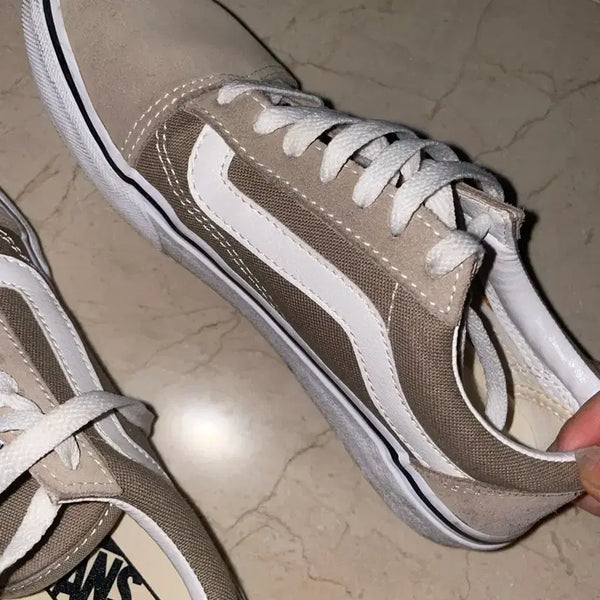 [BUNJANG] Vans Old Skool Beige Shoes / 반스 올드스쿨 베이지 240