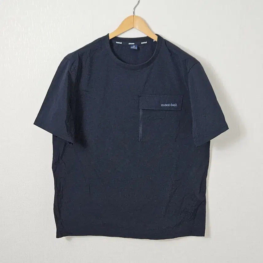 [BUNJANG] Montbell Woven Shell Half Sleeve T-Shirt Mint XL / 몽벨 montbell 우븐 쉘 반팔 티셔츠 웜업 기능성 XL (민트급)