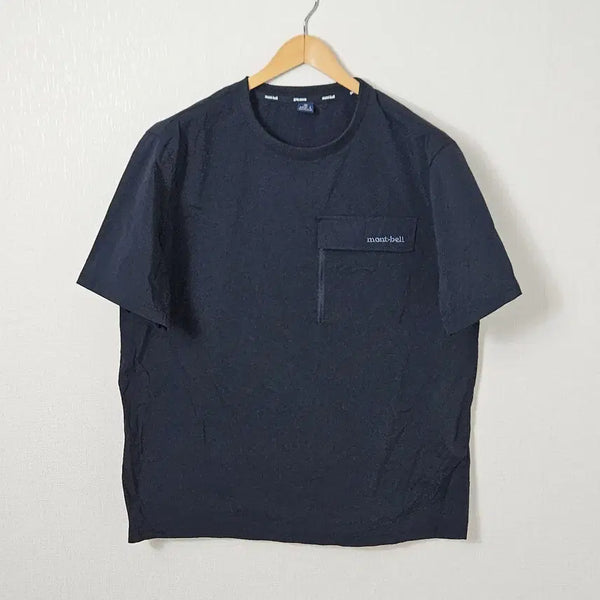[BUNJANG] Montbell Woven Shell Half Sleeve T-Shirt Mint XL / 몽벨 montbell 우븐 쉘 반팔 티셔츠 웜업 기능성 XL (민트급)