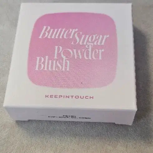 [BUNJANG] Keepintouch Butter Sugar Powder Blush 05 Greek Berry / (새상품 반값)키핀터치 버터 슈가 파우더 블러쉬 3g 05그릭베리