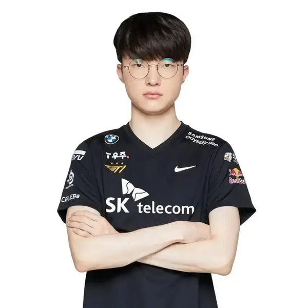 [BUNJANG] T1 2022 Worlds Faker Uniform (Size M) / 2022 월즈 T1 유니폼 페이커 M 팝니다