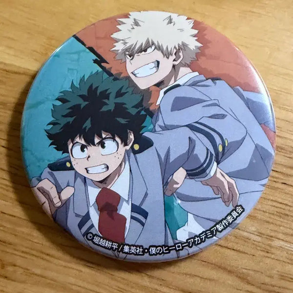 [BUNJANG] My Hero Academia Izuku Midoriya Katsuki Bakugo Big Can Badge / 나의 히어로 아카데미아 미도리야,바쿠고 빅 캔뱃지